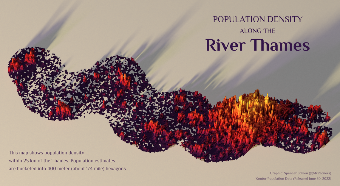 Spencer Schien - Population Density Maps