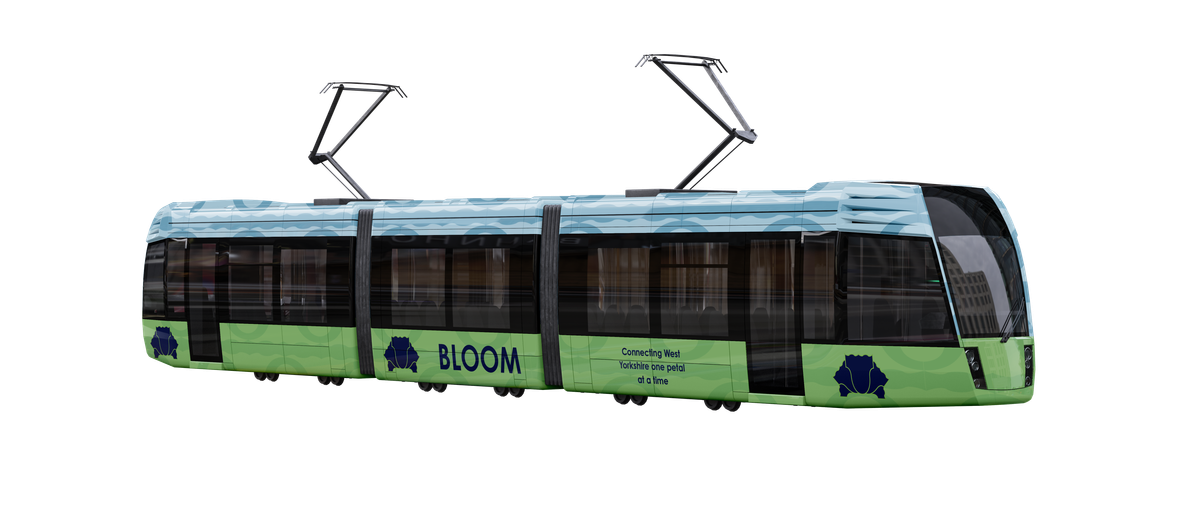 Bloom - Tram Mockup 1