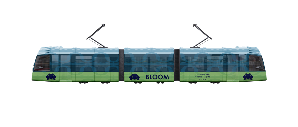 Bloom - Tram Mockup 2