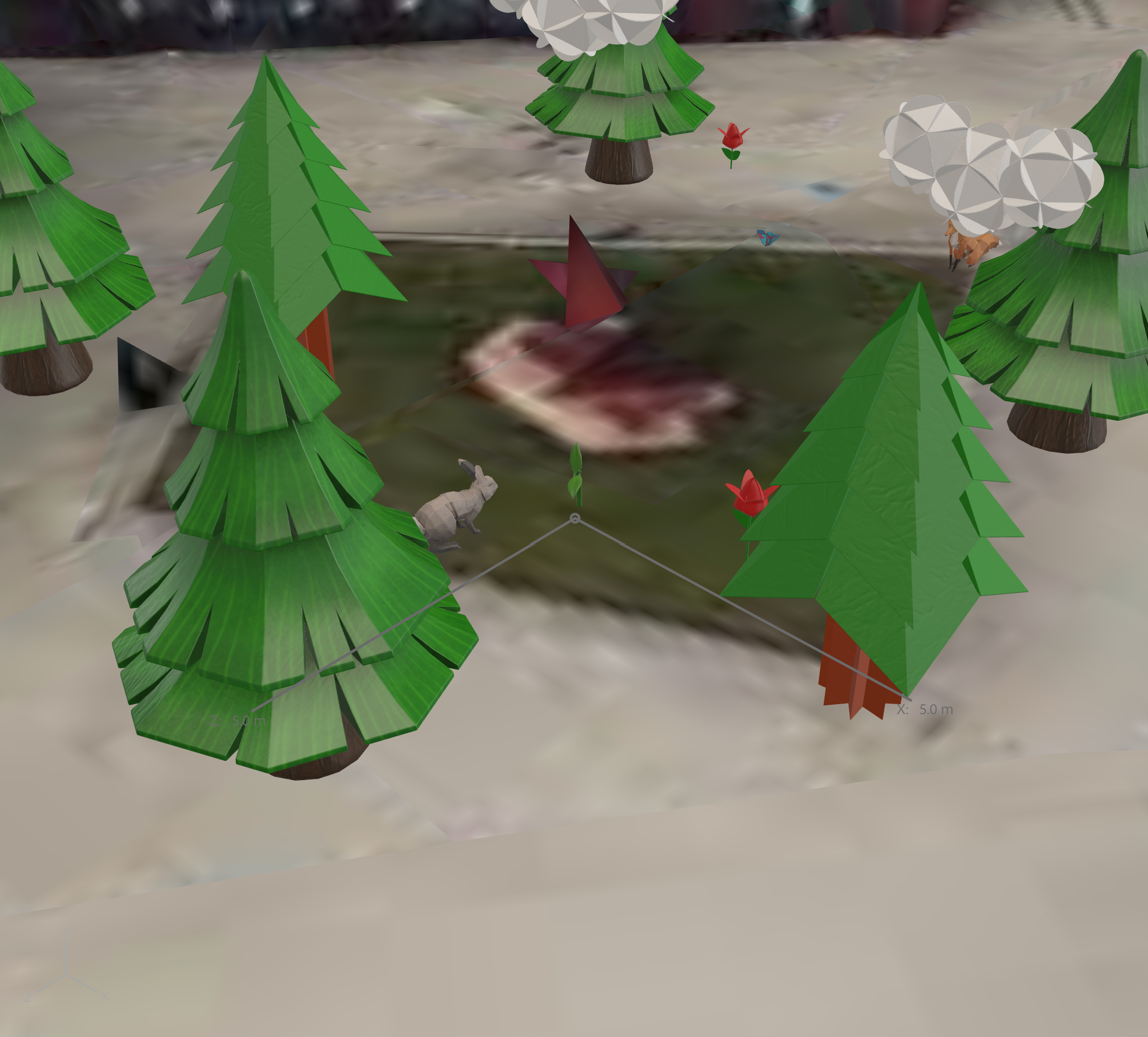 Week 2 - AR Intevention - Forest Scene