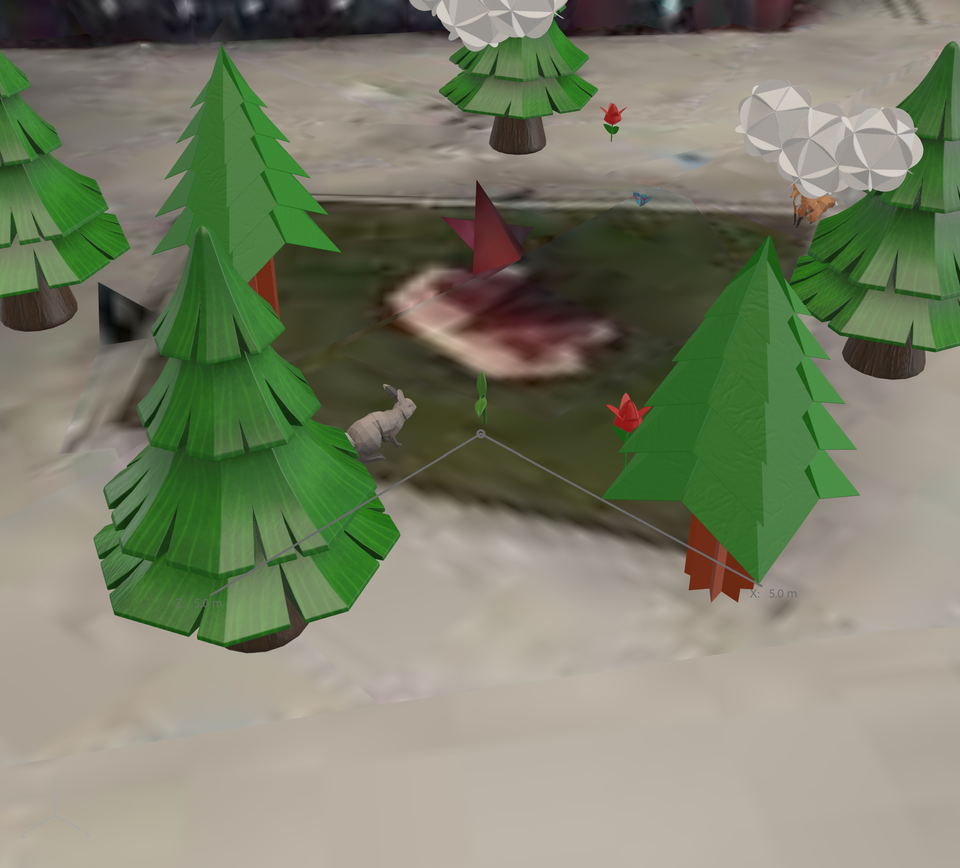 AR Intevention - Forest Scene