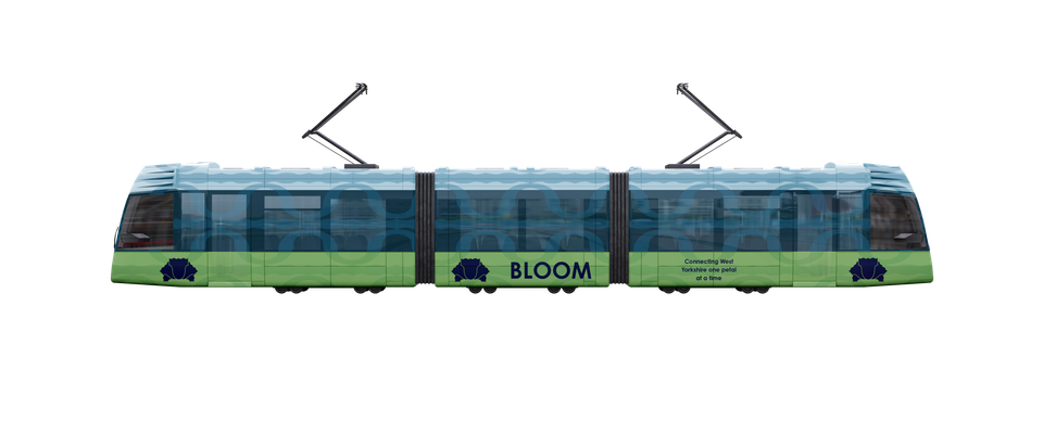 Bloom - Tram Mockup 2